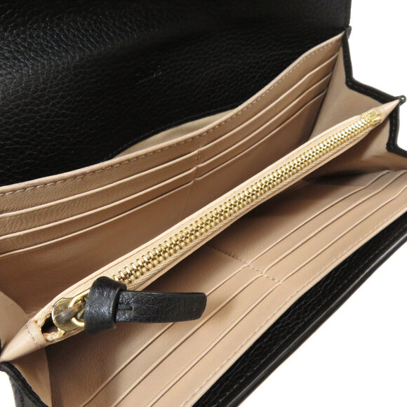 Chloe logo Crocodile leather long Wallet - Picture 5 of 8